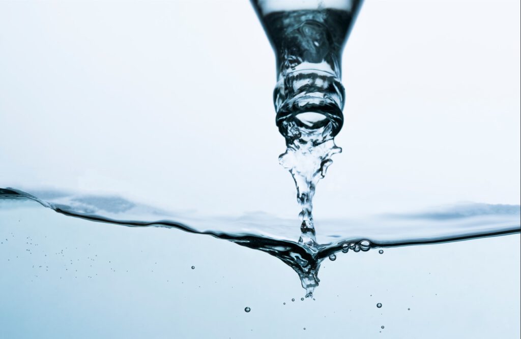 Mineralwasser als Getränk